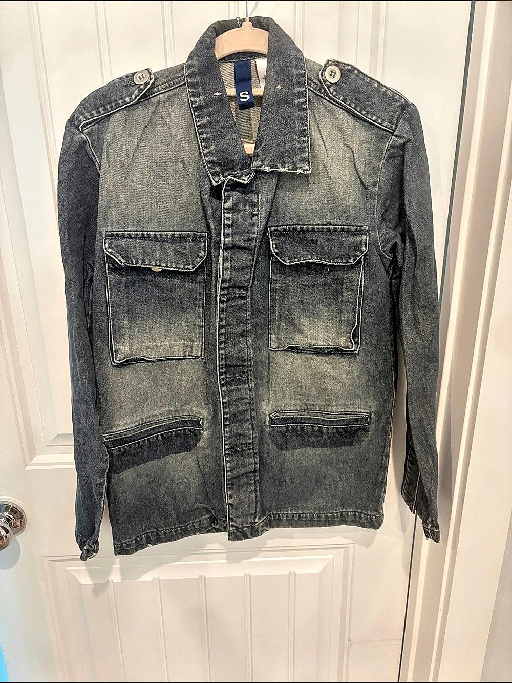 AG Utility Denim Jacket Size Small